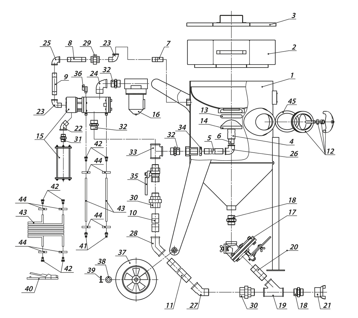 Ersatzteile für Contracor BlastRazor Z-100RC / Z-200RC