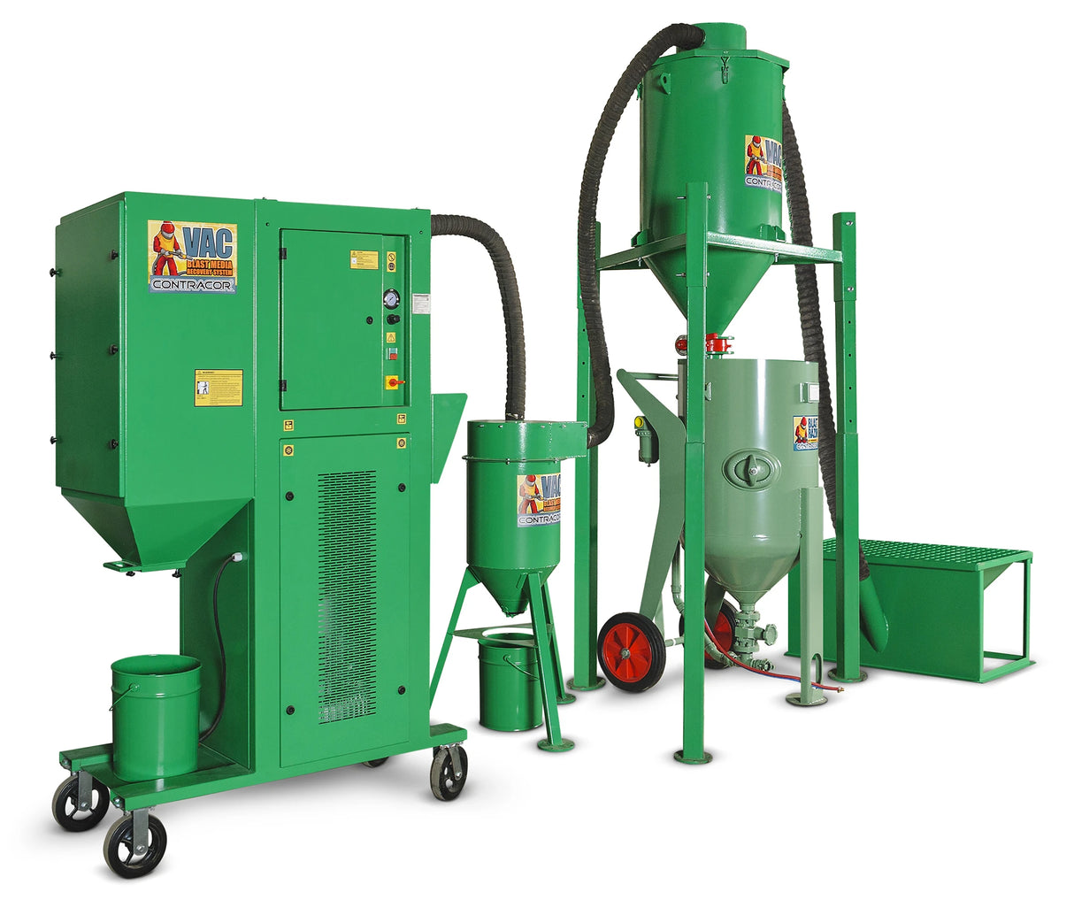Contracor VAC-7 Strahlmittel Rückgewinnungssystem