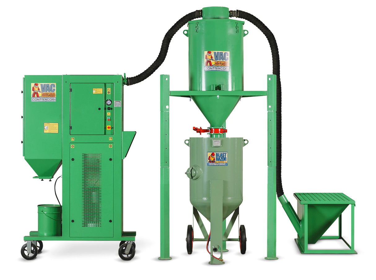Contracor VAC-7 Strahlmittel Rückgewinnungssystem