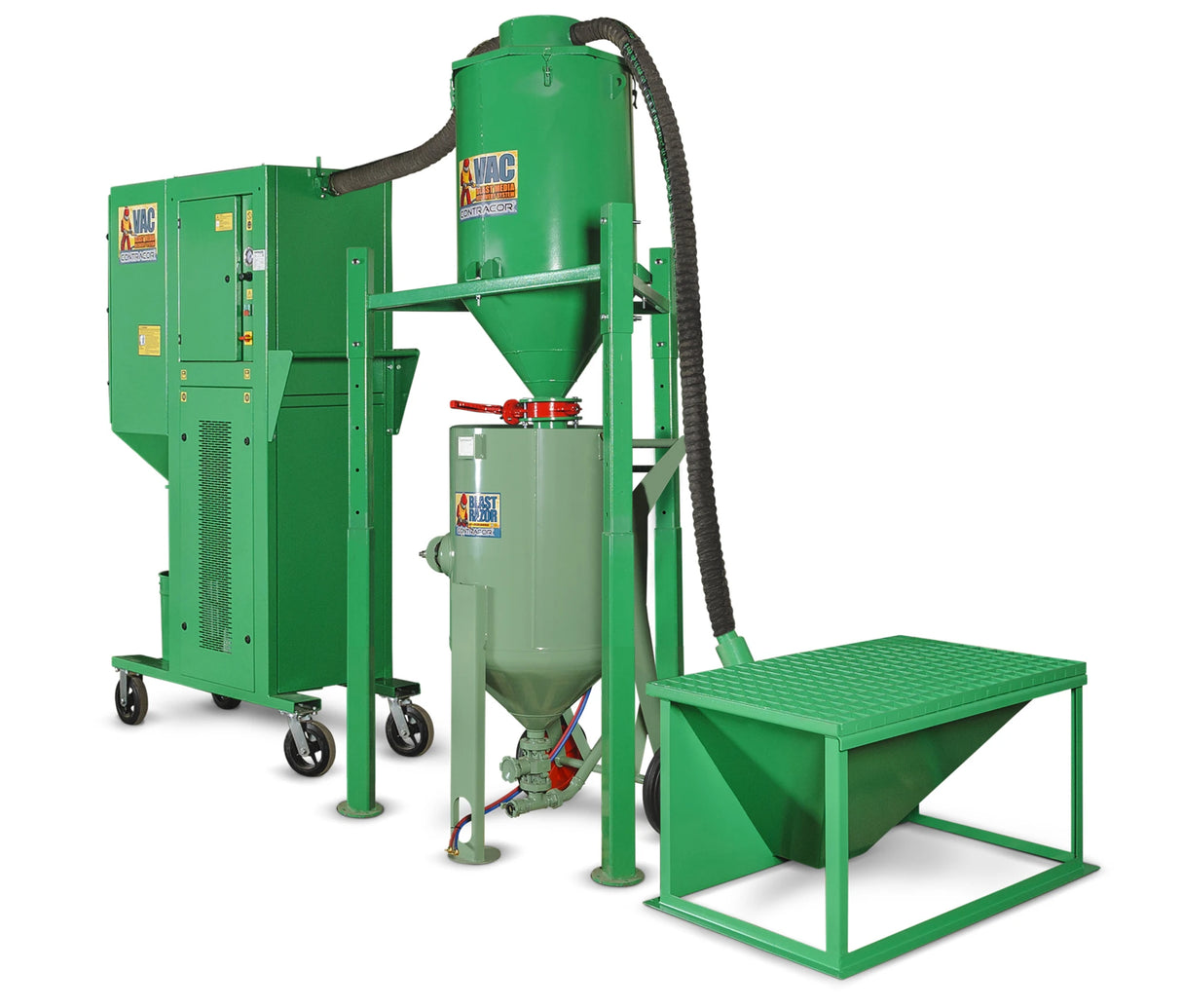 Contracor VAC-7 Strahlmittel Rückgewinnungssystem