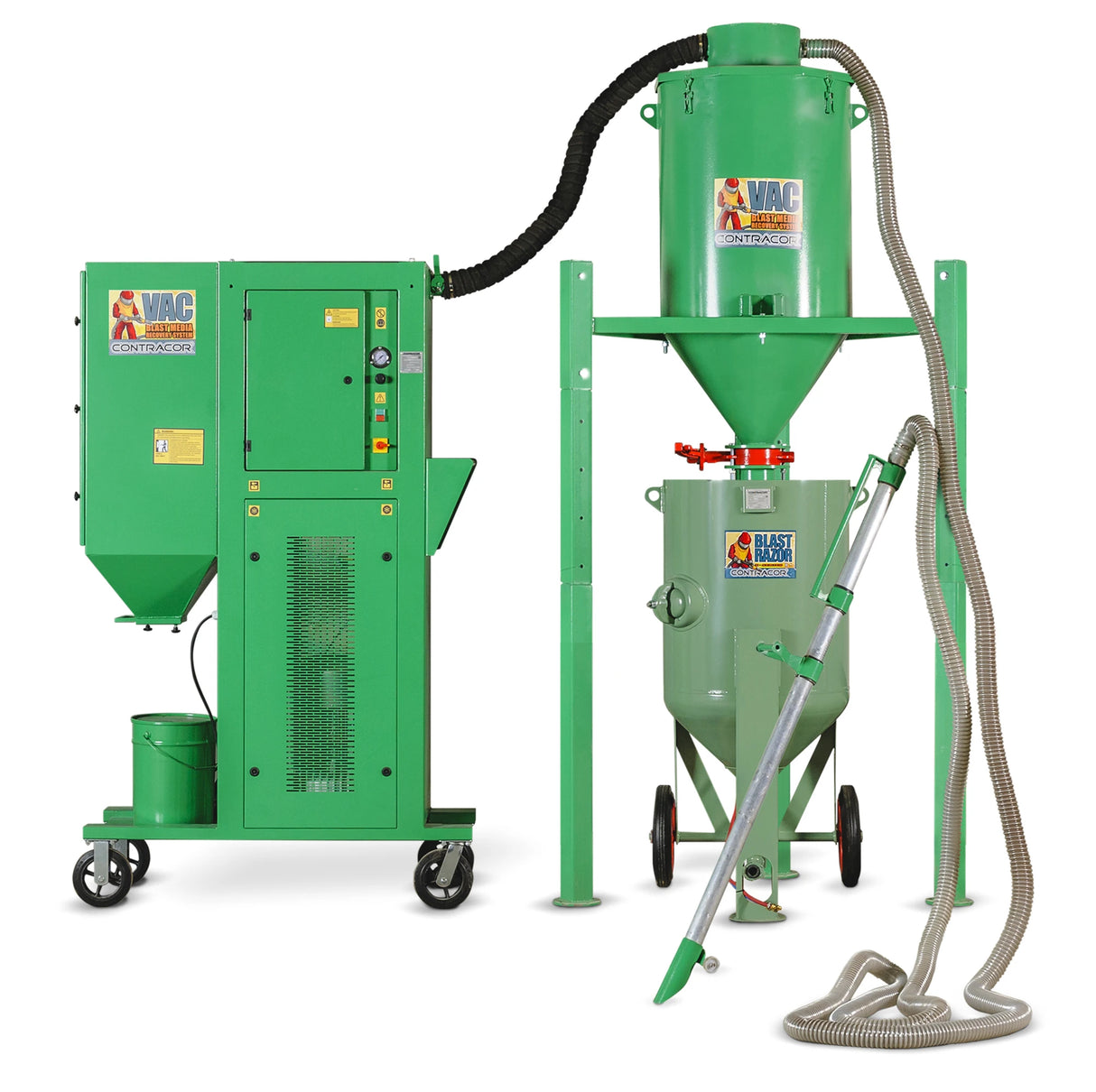 Contracor VAC-7 Strahlmittel Rückgewinnungssystem