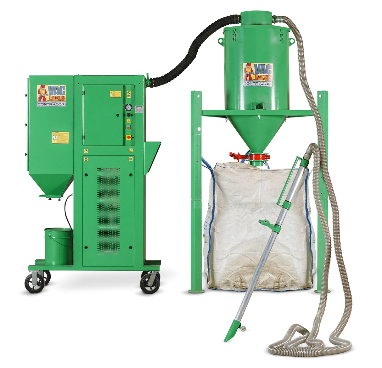 Contracor VAC-7 Strahlmittel Rückgewinnungssystem