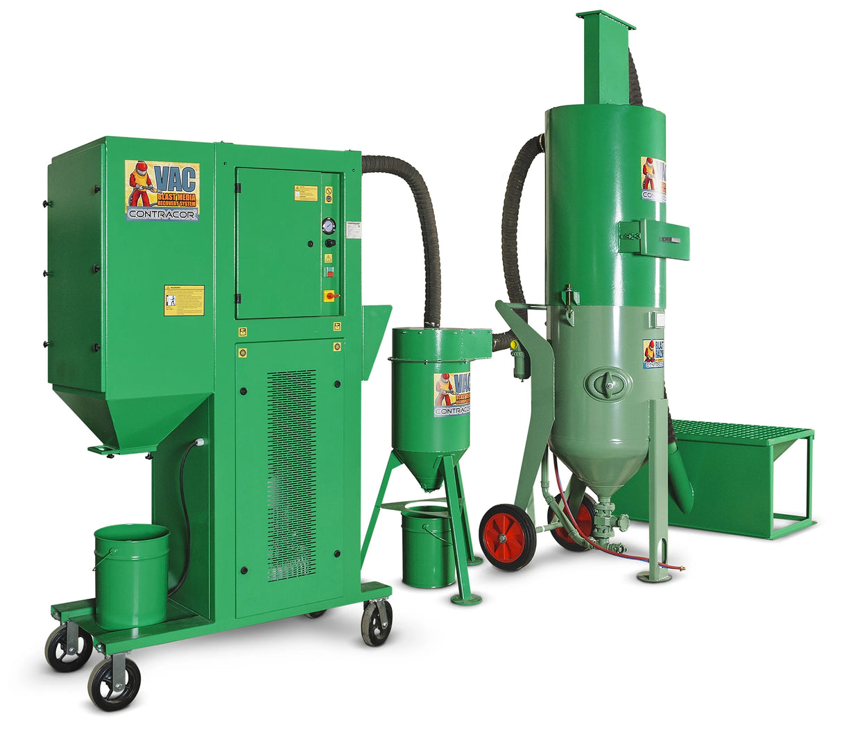 Contracor VAC-7 Strahlmittel Rückgewinnungssystem